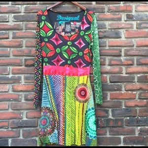 Desigual We Love Wallpaper Dress